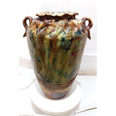 创意陶瓷花瓶，高度38厘米，直径30厘米